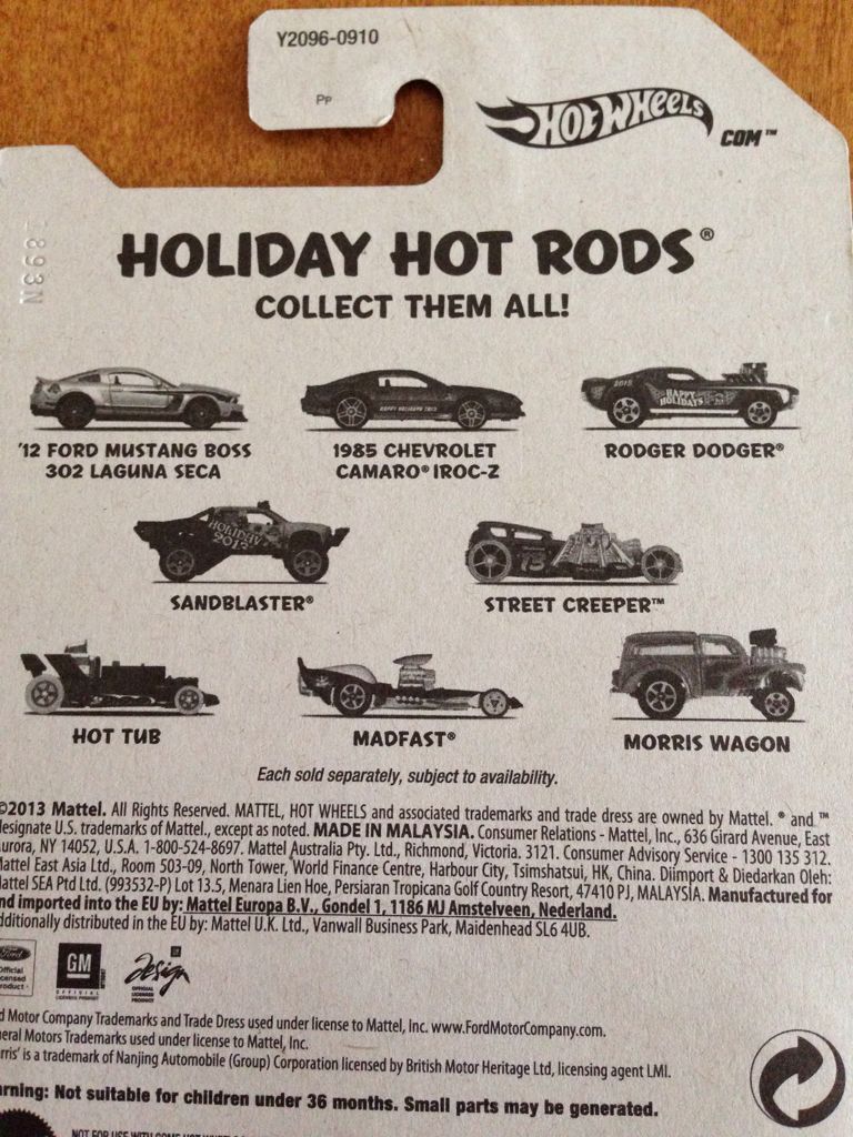 Holiday Hot Rods Street Creeper - Holiday Hot Rods toy car collectible - Main Image 2