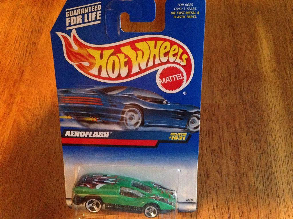 Aeroflash - Mattel Wheels toy car collectible - Main Image 1