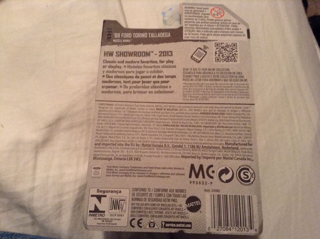 ’69 Ford Talladega  toy car collectible - Main Image 2