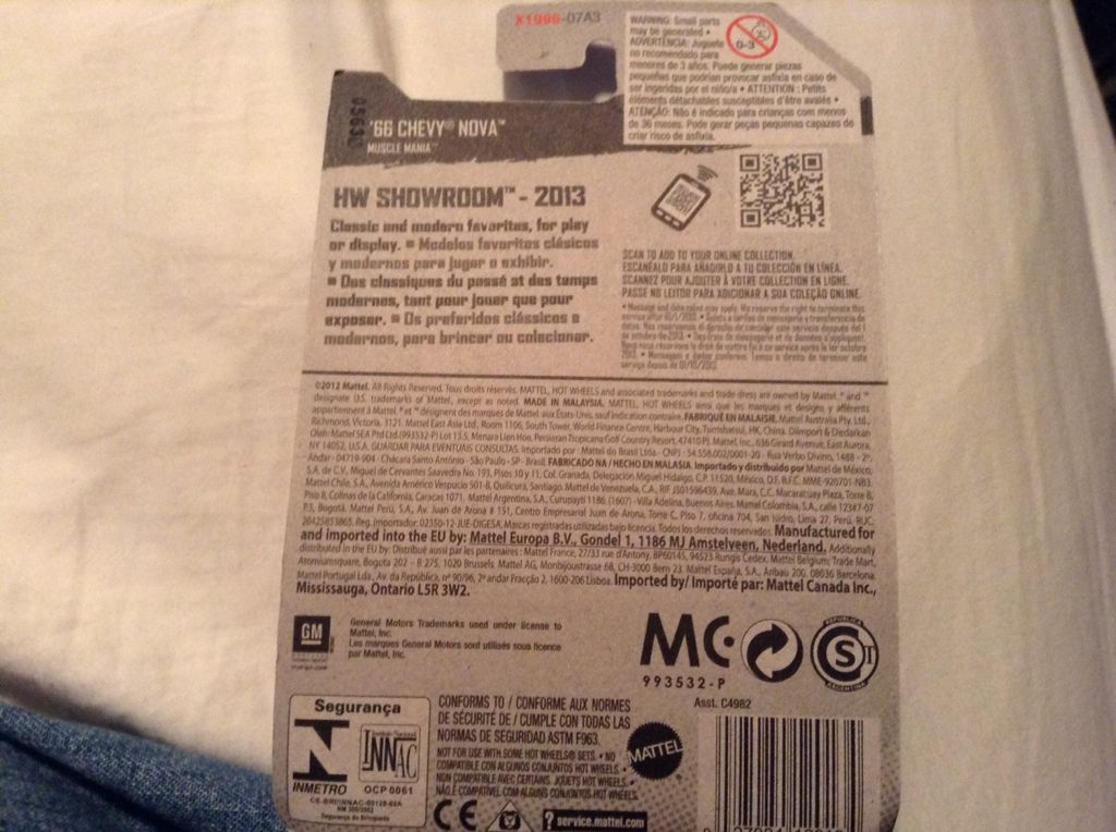 ’69 Chevy Nova - Faster Than Ever 09 toy car collectible - Main Image 2