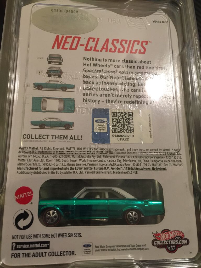 1965 Ford Galaxie - HWC.com 12 toy car collectible - Main Image 2