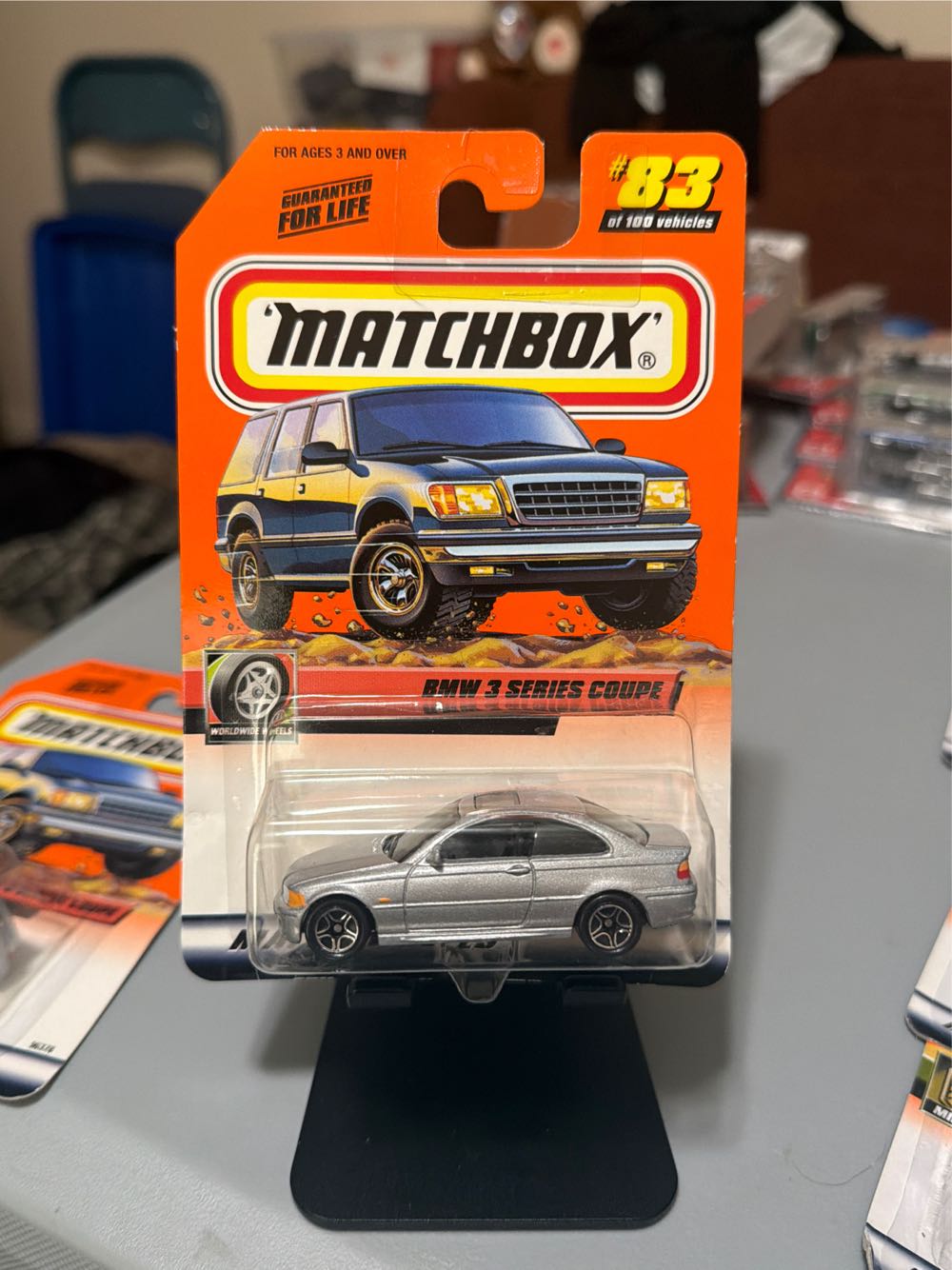 BMW 3 Series Coupe - Worldwide Wheels Series 17 toy car collectible - Main Image 3