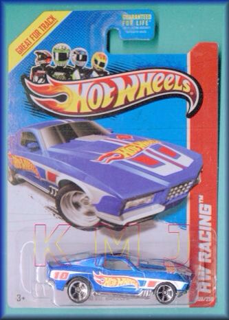 BLVD. BRUISER®️~HW RACING™️ - 2013-HW RACING™️ toy car collectible - Main Image 1