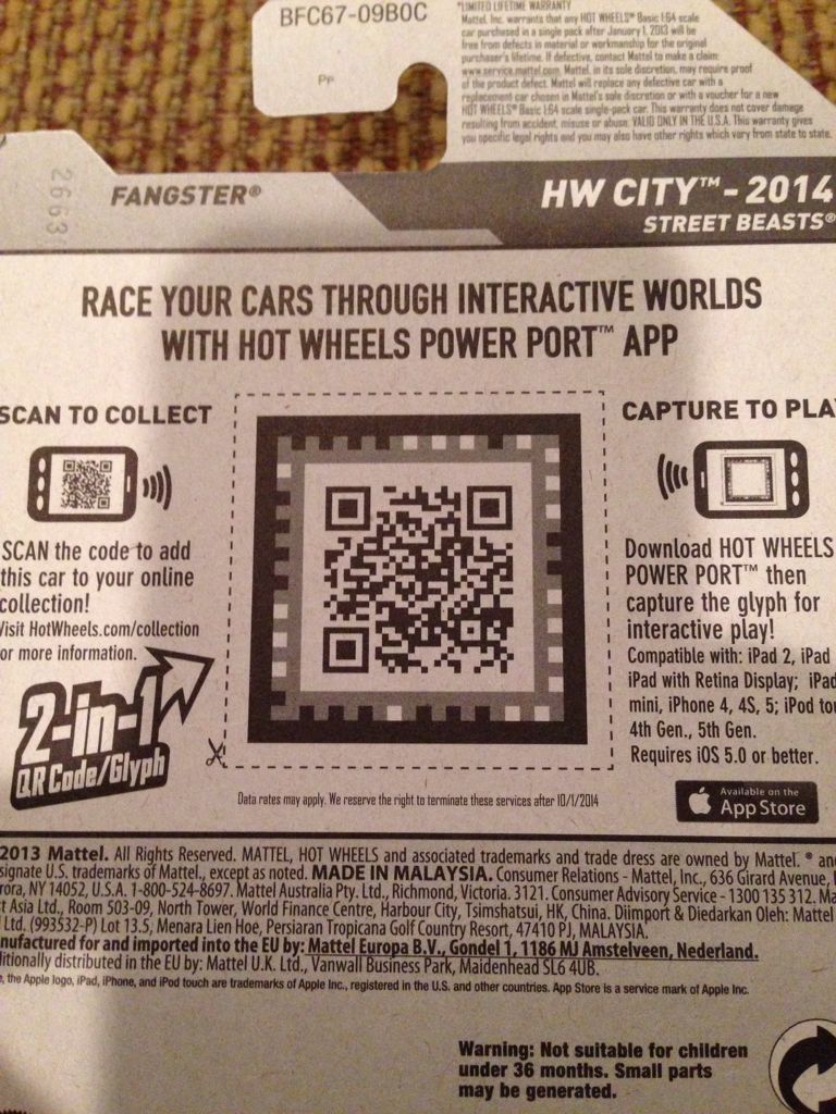 Fangster - 2014 - HW City - Street Beats toy car collectible - Main Image 2