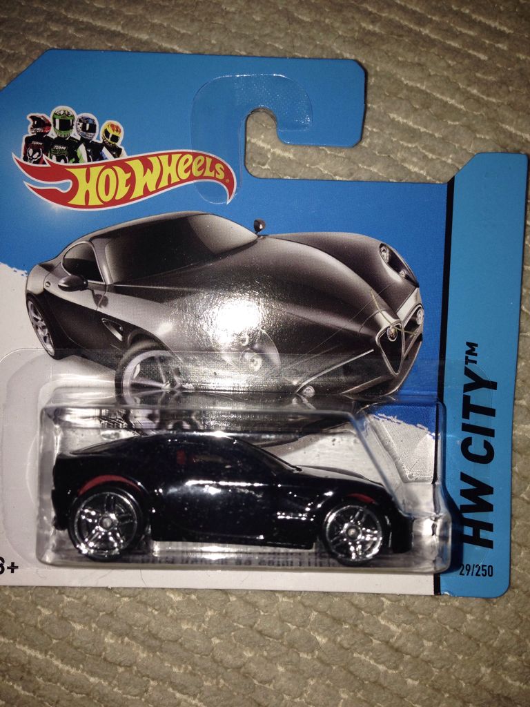 Alfa Romeo 8c Competizione - 2014 - HW City - Night Burnerz toy car collectible - Main Image 1