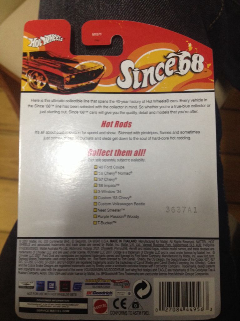 Chevy ’57 - Since ’68 toy car collectible - Main Image 2