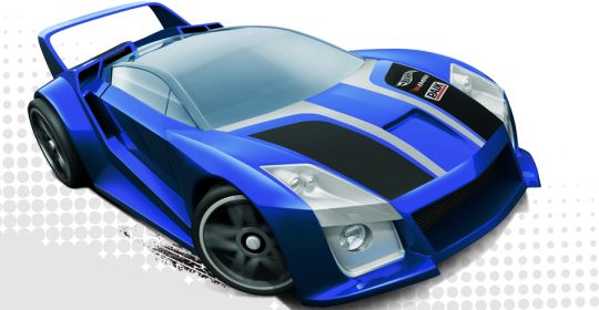 Hot Wheels HW City - Night Burnerz toy car collectible - Main Image 2