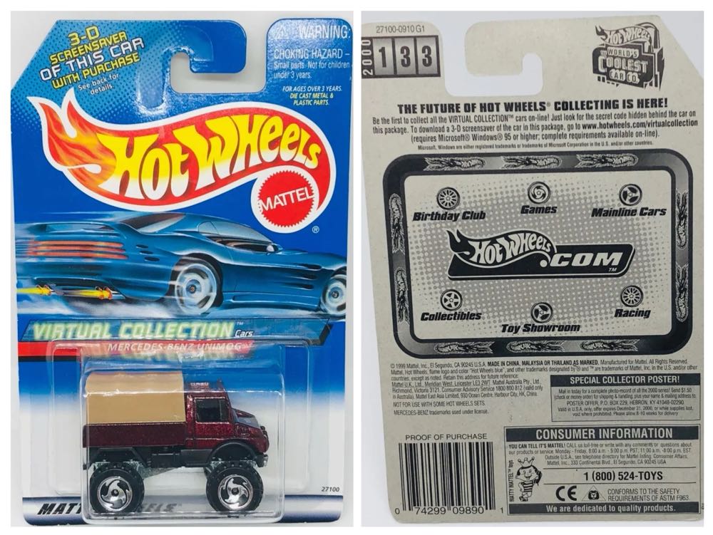 Mercedes-Benz Unimog - Virtual Collection toy car collectible - Main Image 4