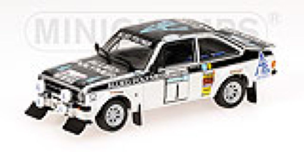 Ford Escort II RS 1800 - Minichamps toy car collectible - Main Image 2