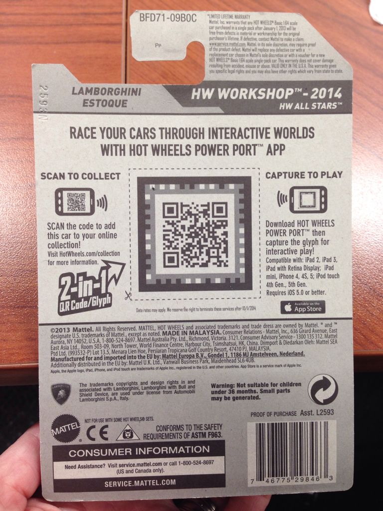 Lamborghini Estoque - HW WORKSHOP toy car collectible - Main Image 2