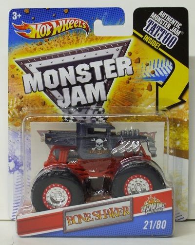 Monster Jam Bone Shaker  toy car collectible - Main Image 2