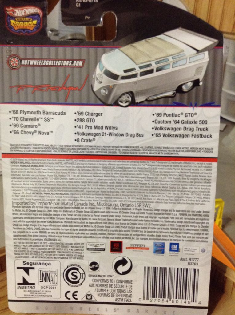 ’68 Plymouth Barracuda #22 (Lm) - Phil’s Garage ’10 toy car collectible - Main Image 2