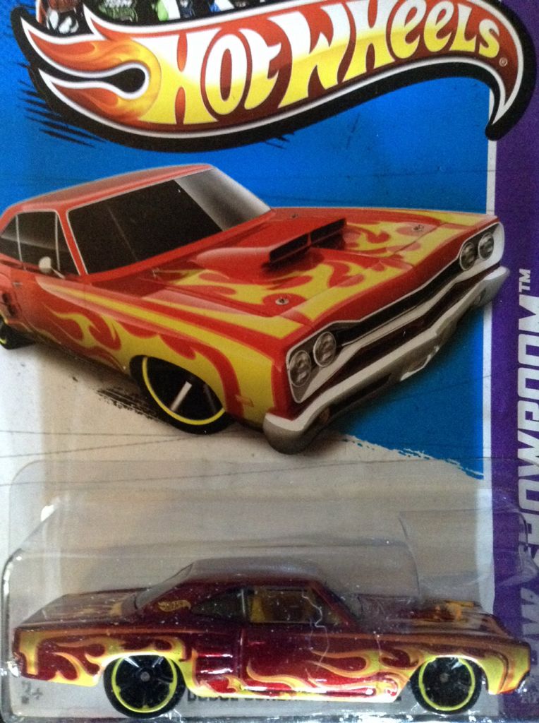 ’69 Dodge Coronet Superbee - 2013 HW Showroom toy car collectible - Main Image 1