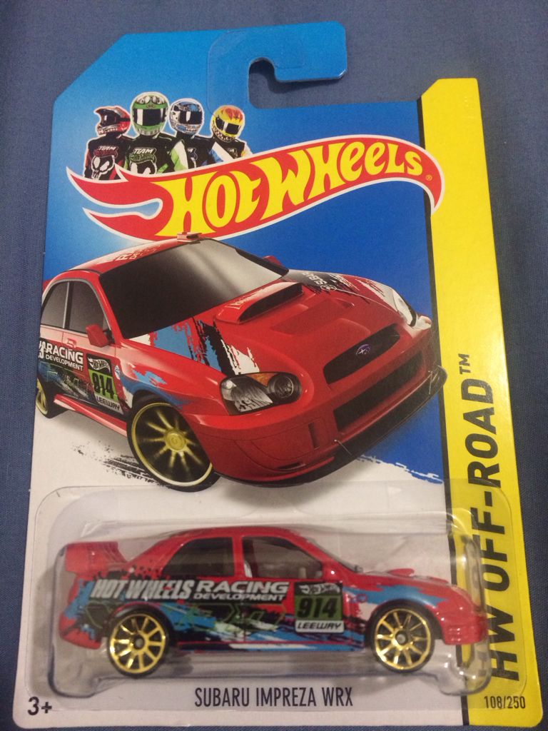 Subaru Impreza WRX - 0026 - HW Off Road Rally toy car collectible - Main Image 2