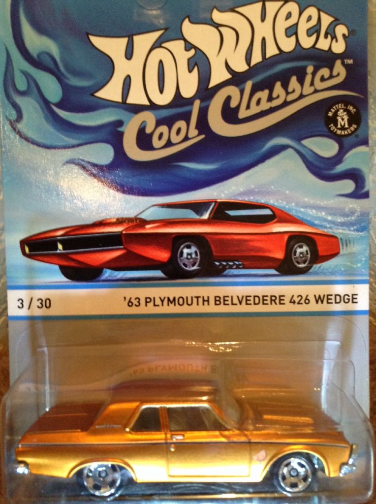 ’63 Plymouth Belvedere 426 Wedge - 2013 Cool Classics toy car collectible - Main Image 1