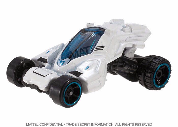 Max Steel Turbo Racer - Hot Wheels toy car collectible - Main Image 2