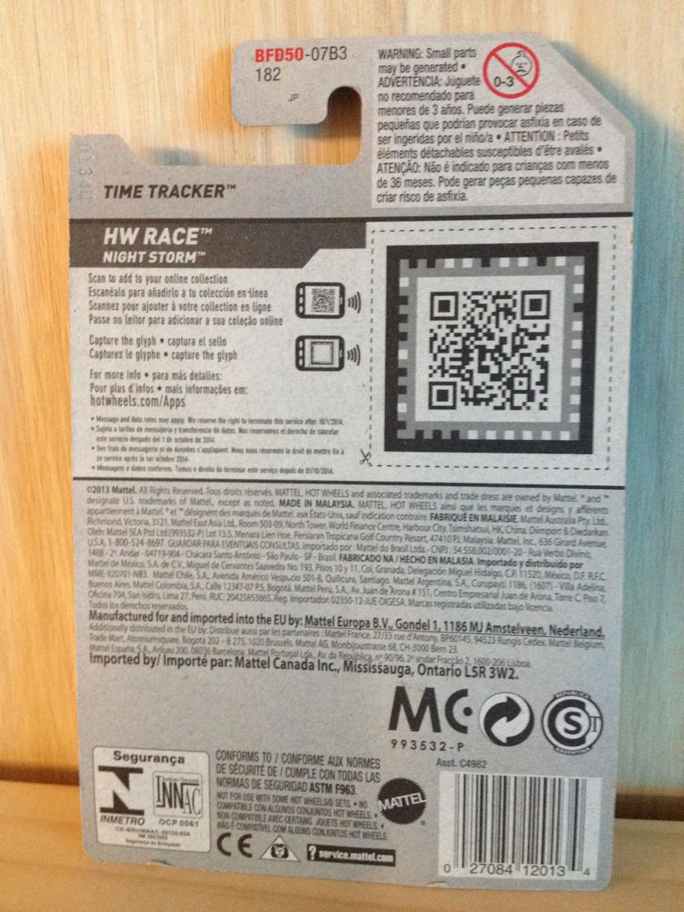 Time Tracker - HW Off-Road toy car collectible - Main Image 2