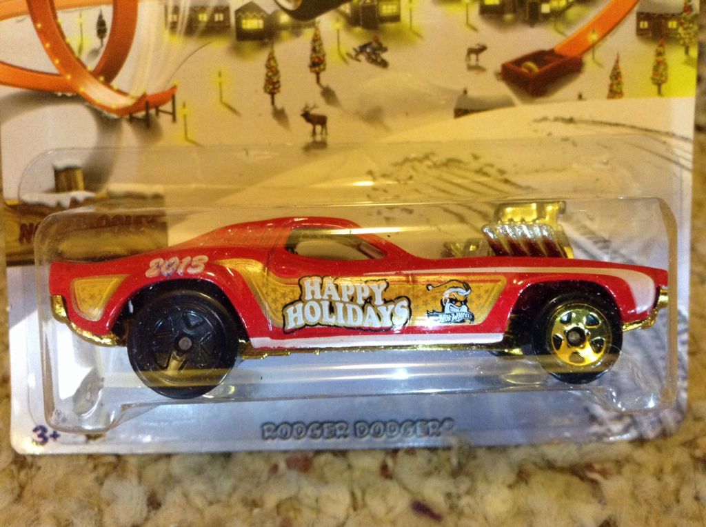 Error- Rodger Dodger - Holiday Xmas - 2013 toy car collectible - Main Image 1