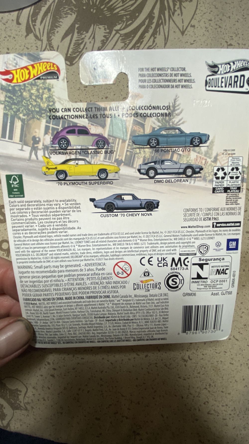 Plymouth Superbird ’70 - Boulevard toy car collectible - Main Image 2