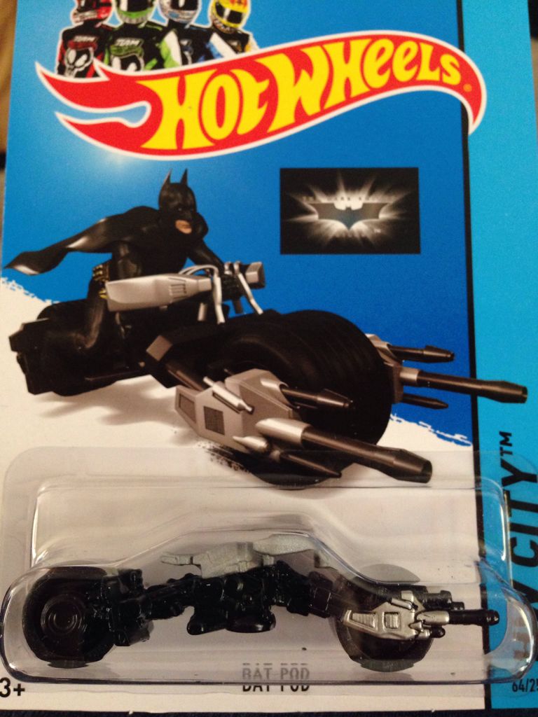 Bat- Pod - HW City toy car collectible - Main Image 2
