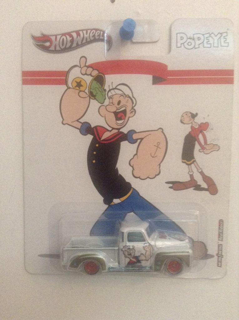 Popeye - ’52 Chevy - 2013 HW Pop Culture toy car collectible - Main Image 1