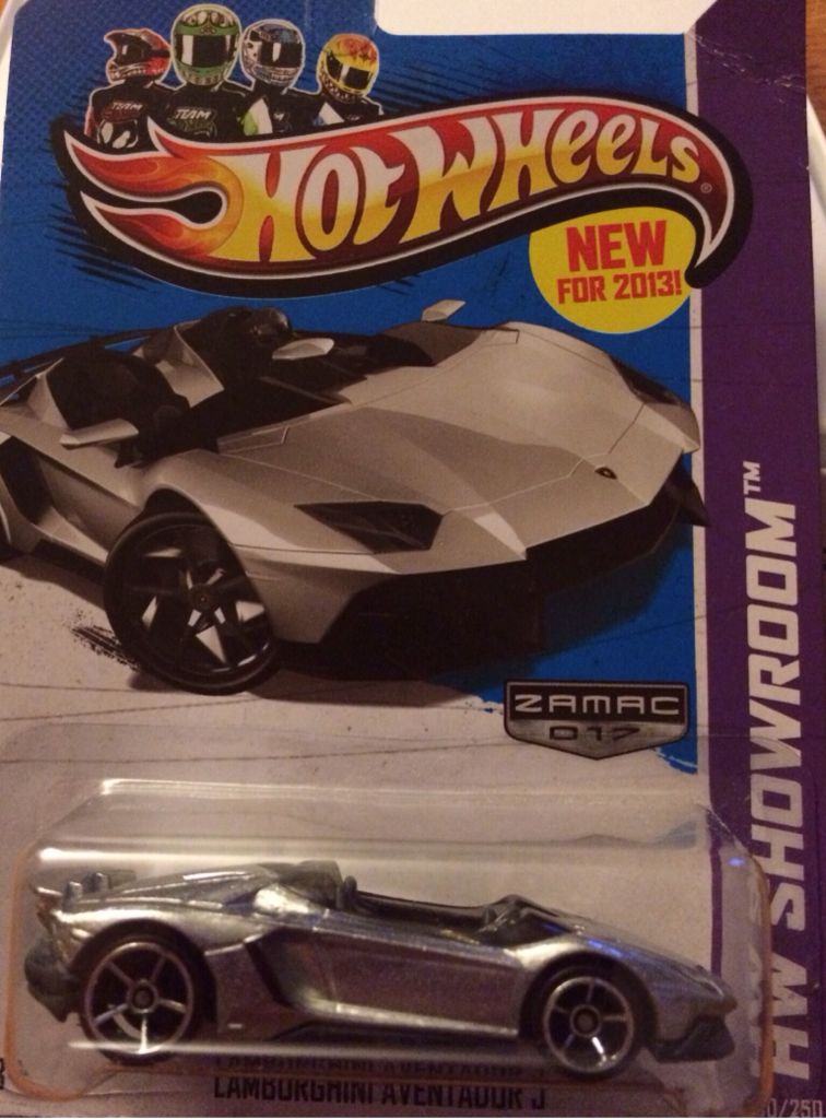 Lamborghini Aventador I - HW Showroon toy car collectible - Main Image 1