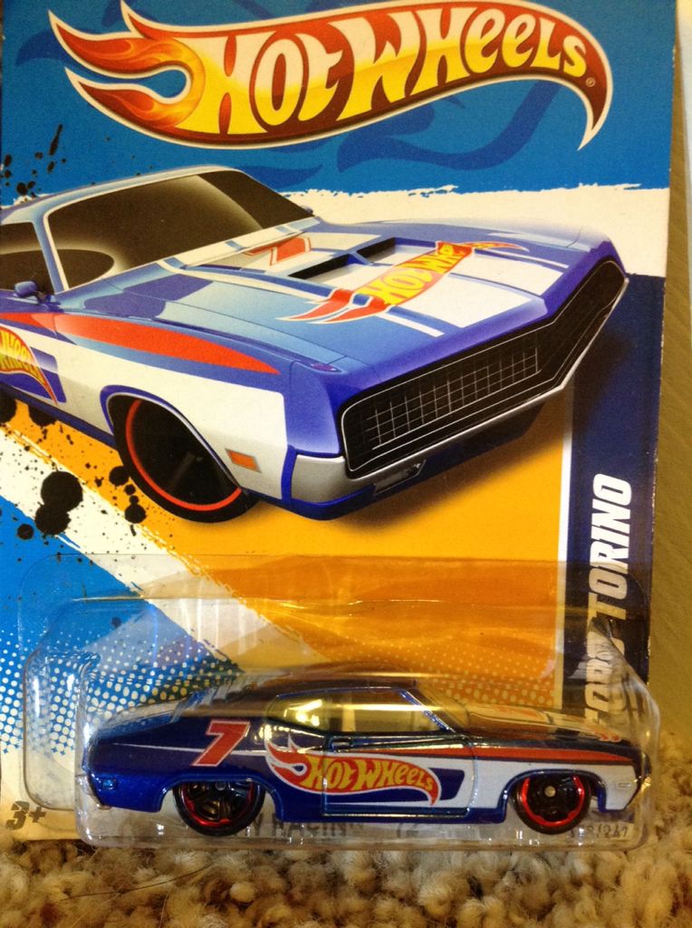 70 Ford Torino - HW Racing - 2012 toy car collectible - Main Image 1