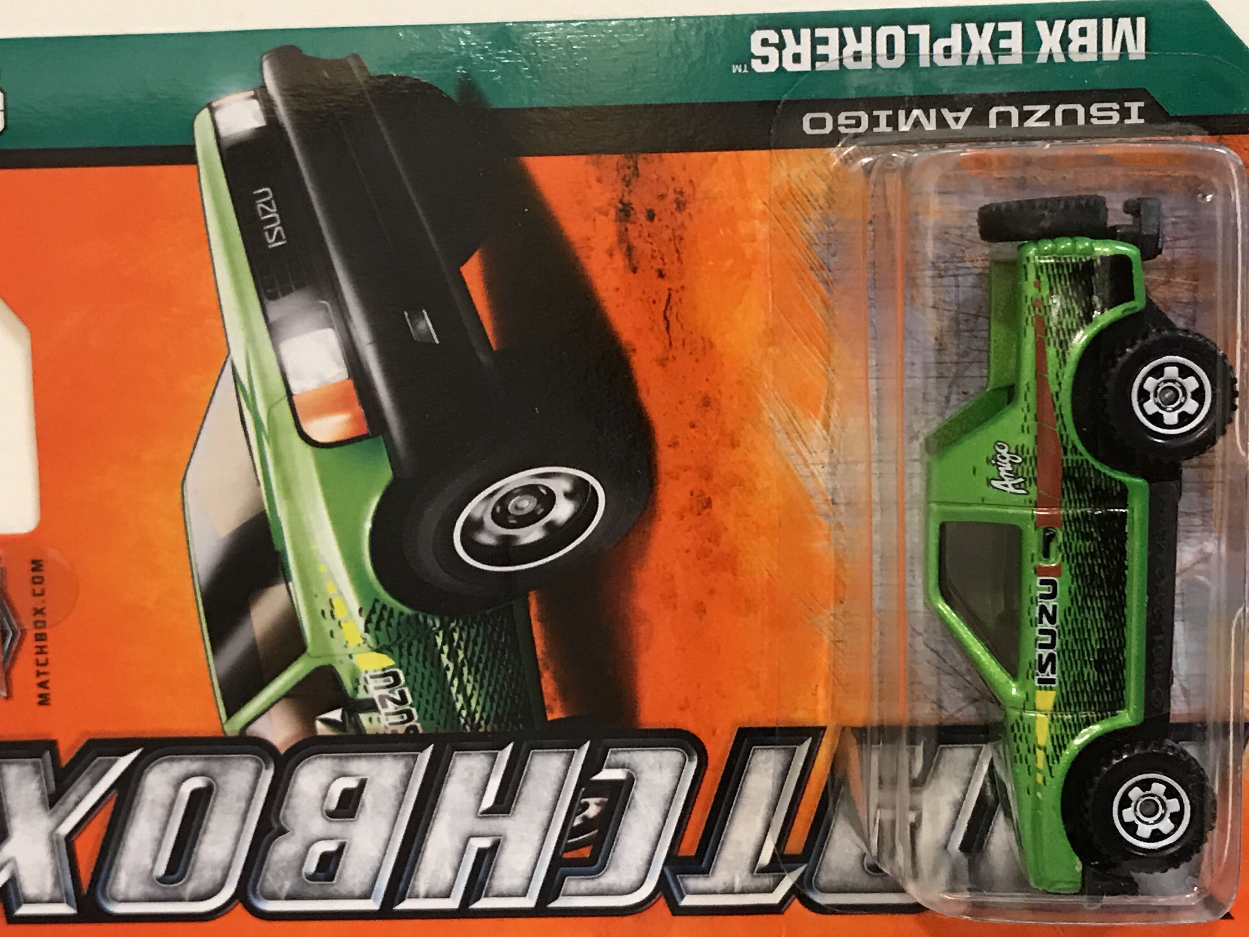 Isuzu Amigo - Matchbox 1-75 Superfast toy car collectible - Main Image 3