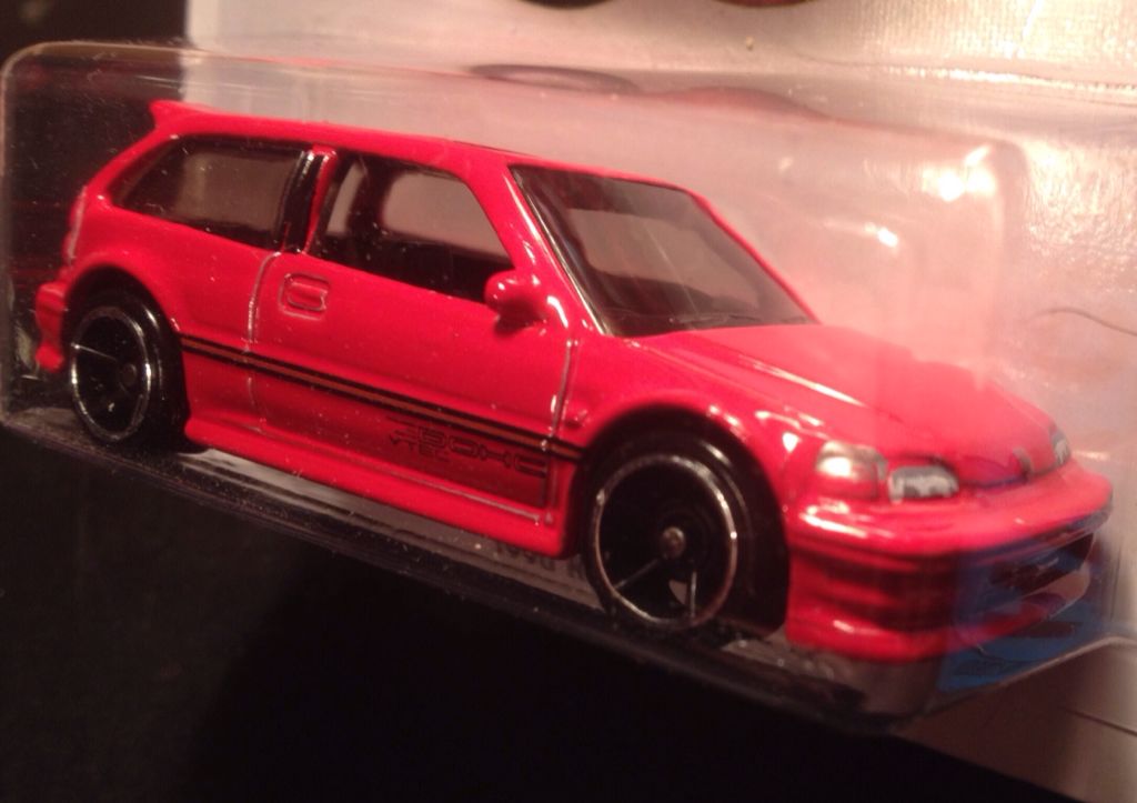 1990 Honda Civic EF - HW City: Night Burnerz toy car collectible - Main Image 2