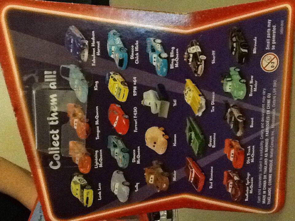 Chick Hicks - Dinoco Cars 1  toy car collectible - Main Image 2