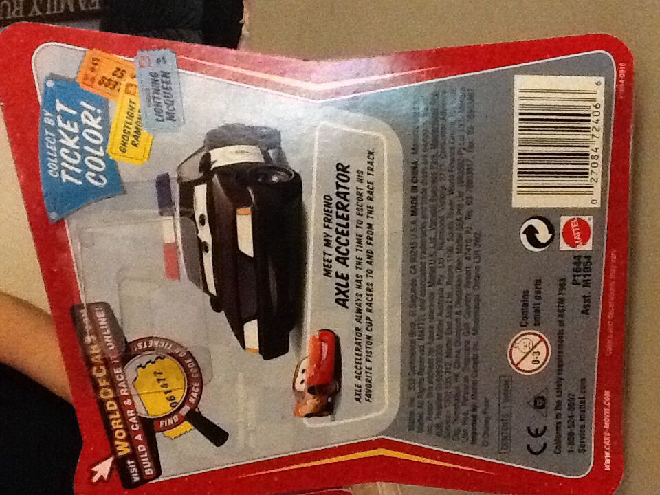 Easy Idle Pitty - Cars 1 Race O Rama toy car collectible - Main Image 2