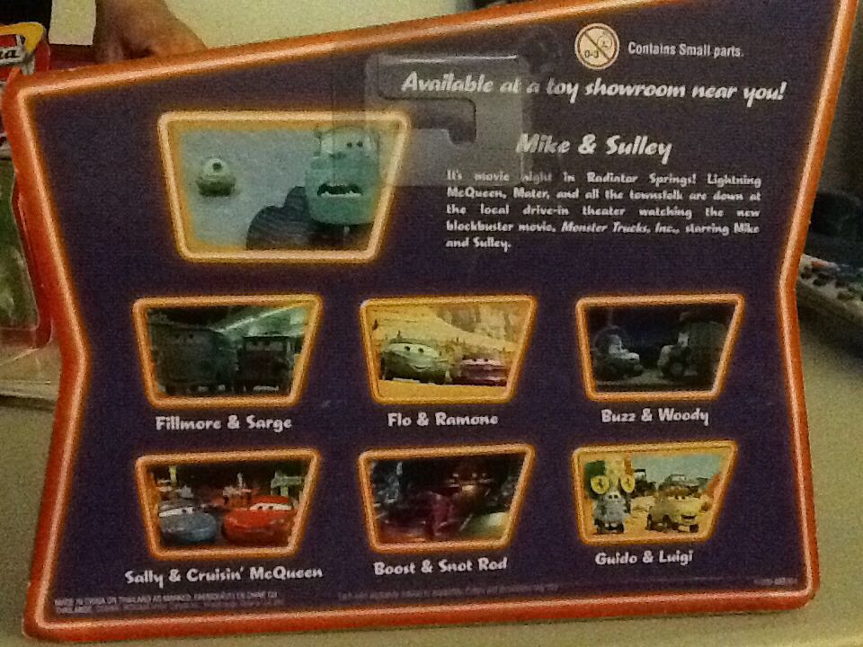 Mike And Sulley - Movie Moments toy car collectible - Main Image 2