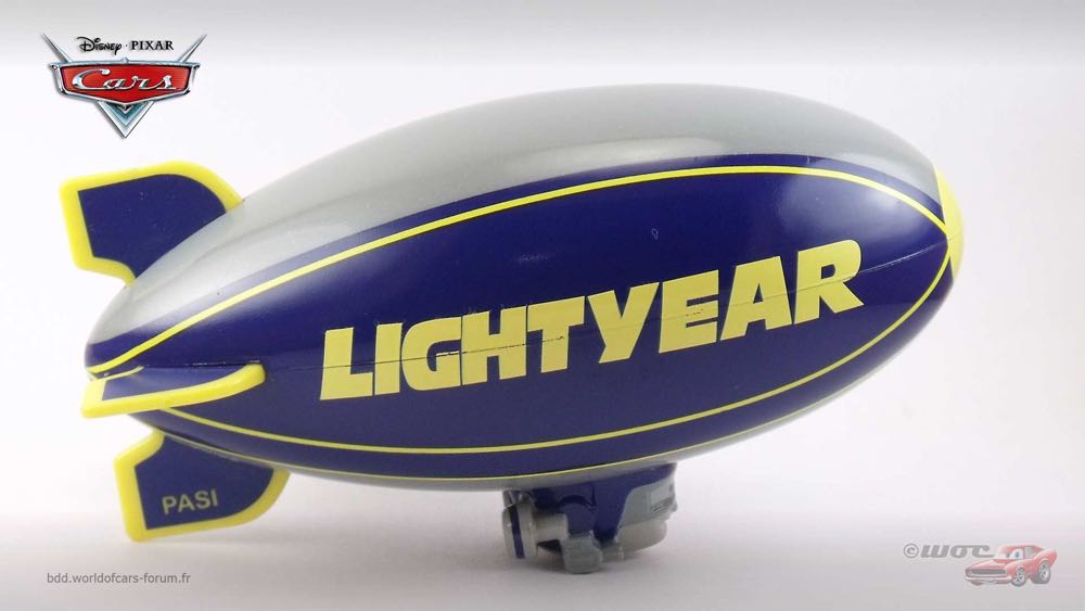 Al Oft The Lightyear Blimp - LOOSE - (2007 - Supercharged) toy car collectible - Main Image 3