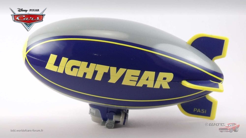 Al Oft The Lightyear Blimp - LOOSE - (2007 - Supercharged) toy car collectible - Main Image 4