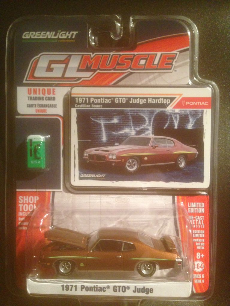 1971 Pontiac GTO Judge - Series 6 toy car collectible - Main Image 1