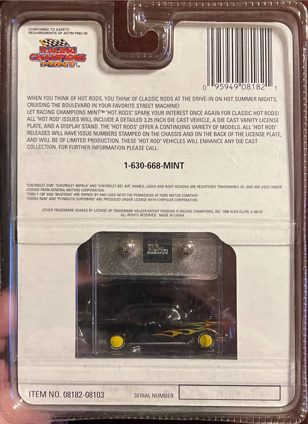 Racing Champions 1996 Mint Edition - Mint Edition toy car collectible - Main Image 2