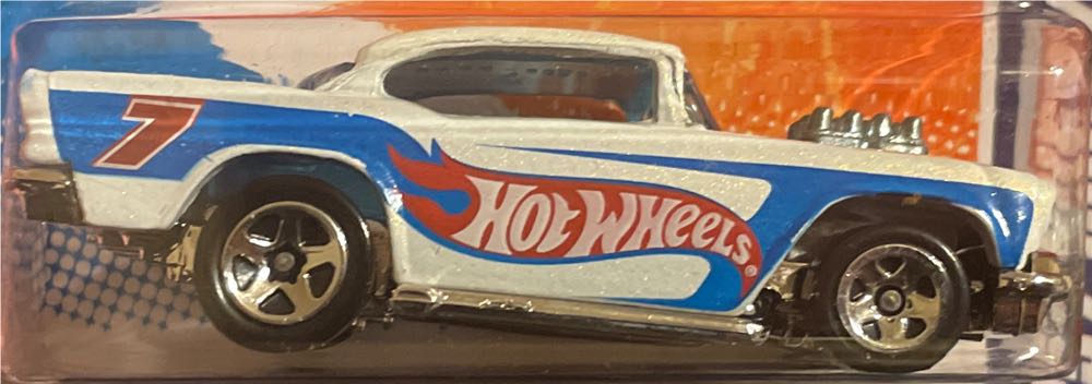 Hotwheels 2010 57 Chevy - HW Racing ’11 toy car collectible - Main Image 3