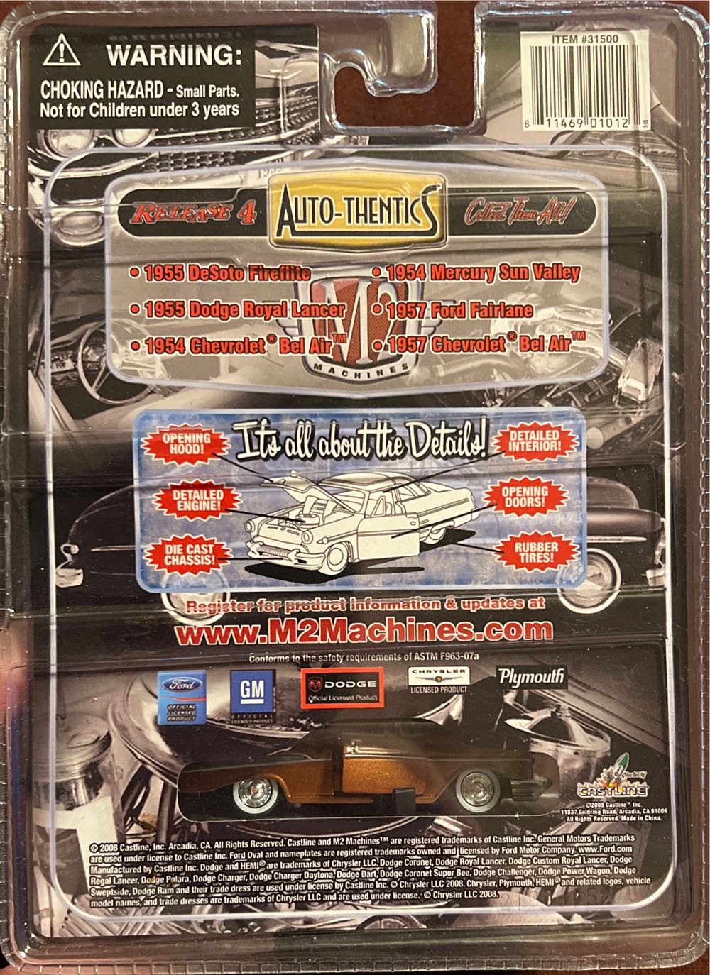 M2 2008 Auto-Thentics - Auto-Thentics toy car collectible - Main Image 2