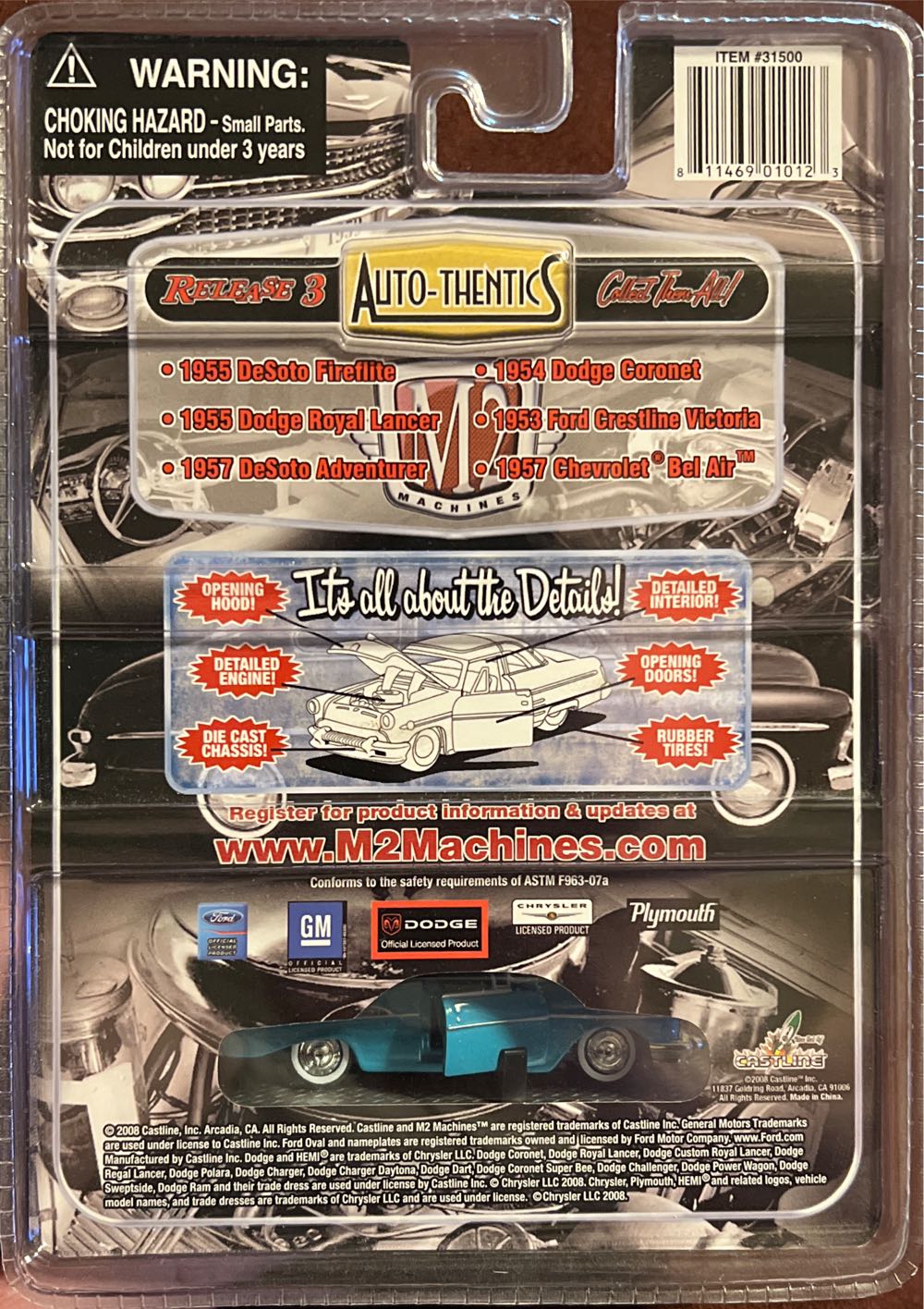 M2 2008 Auto-Thentics - Auto-Thentics toy car collectible - Main Image 2