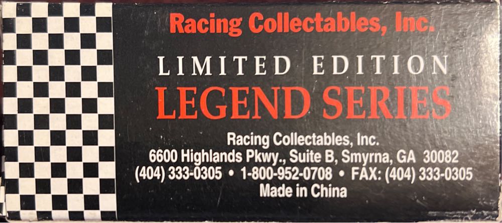 Racing Collectables 1992 #24 Legend Series 1 - Legend Series 1 toy car collectible - Main Image 2