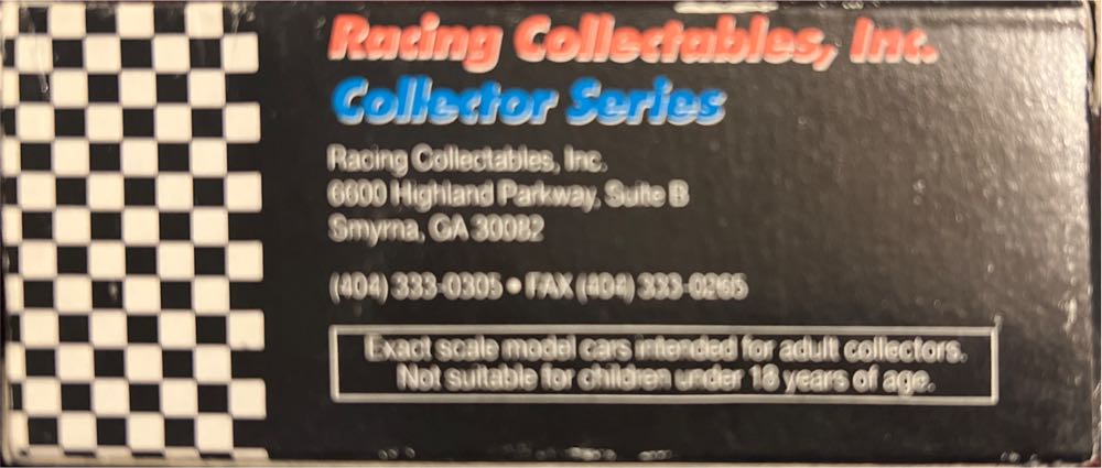 Racing Collectables 1993 #49 Collector Series - COLLECTOR SERIES toy car collectible - Main Image 2