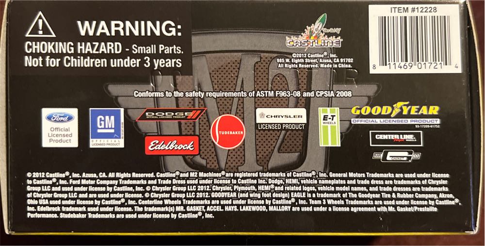 M2 2012 Auto-Drivers - Auto-Drivers toy car collectible - Main Image 2