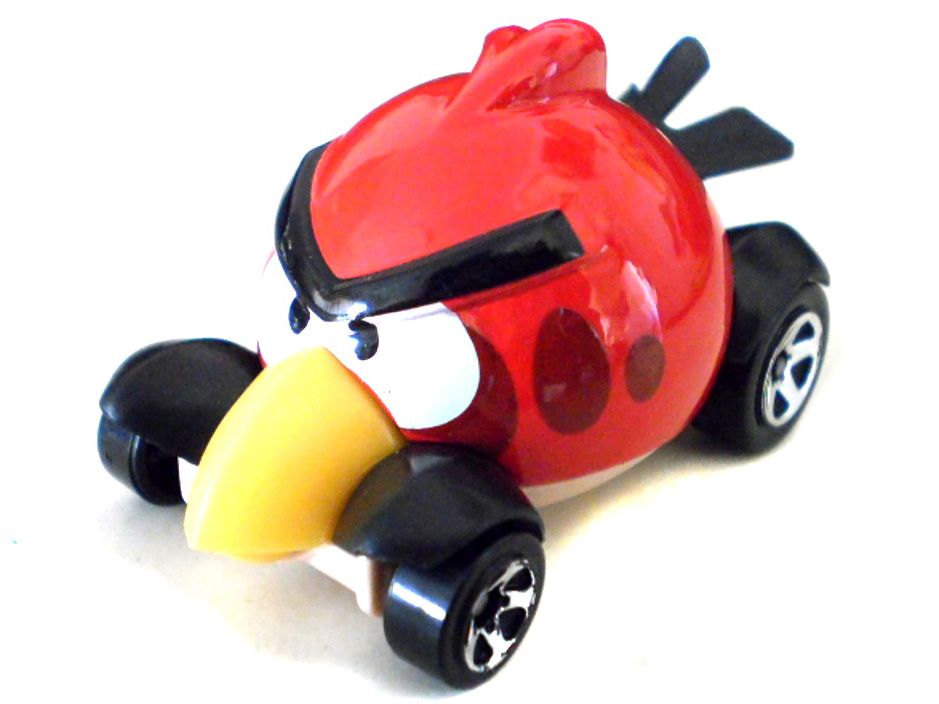 Angry Birds Red - 2014 - HW City - Tooned I toy car collectible - Main Image 2