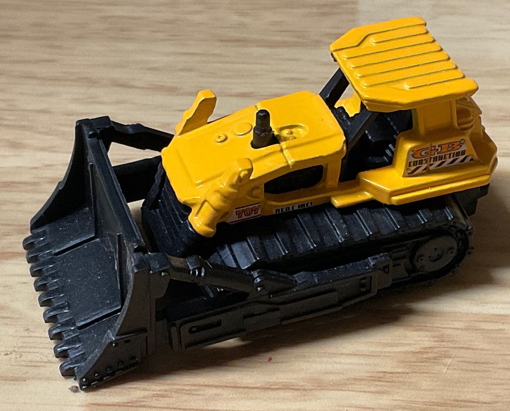 *’Ground Breaker’, Yellow & Black, ’GB Construction’ - Construction toy car collectible - Main Image 2