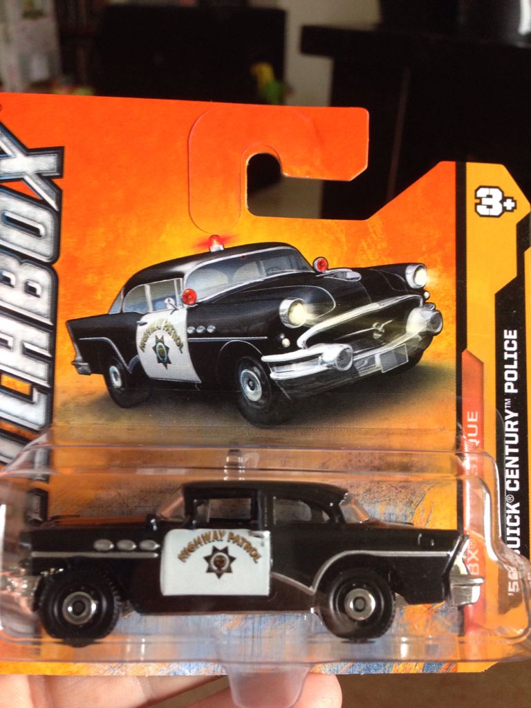 ‘56 Buick Century Police Car - MBX Heroic Rescue toy car collectible - Main Image 2