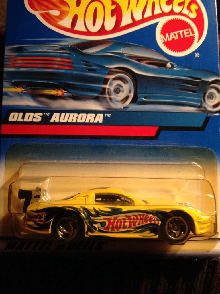 Olds Aurora GTS-1 (loose) - Mattel Wheels toy car collectible - Main Image 1