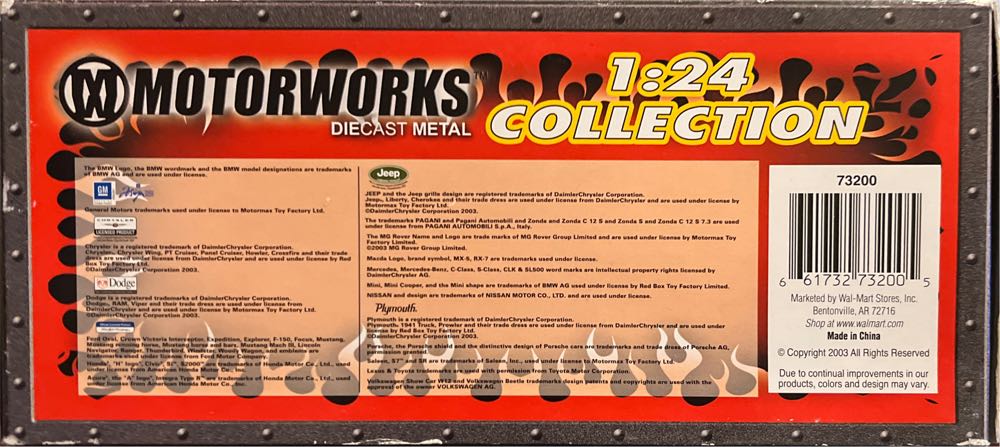 Motorworks 2003  toy car collectible - Main Image 2