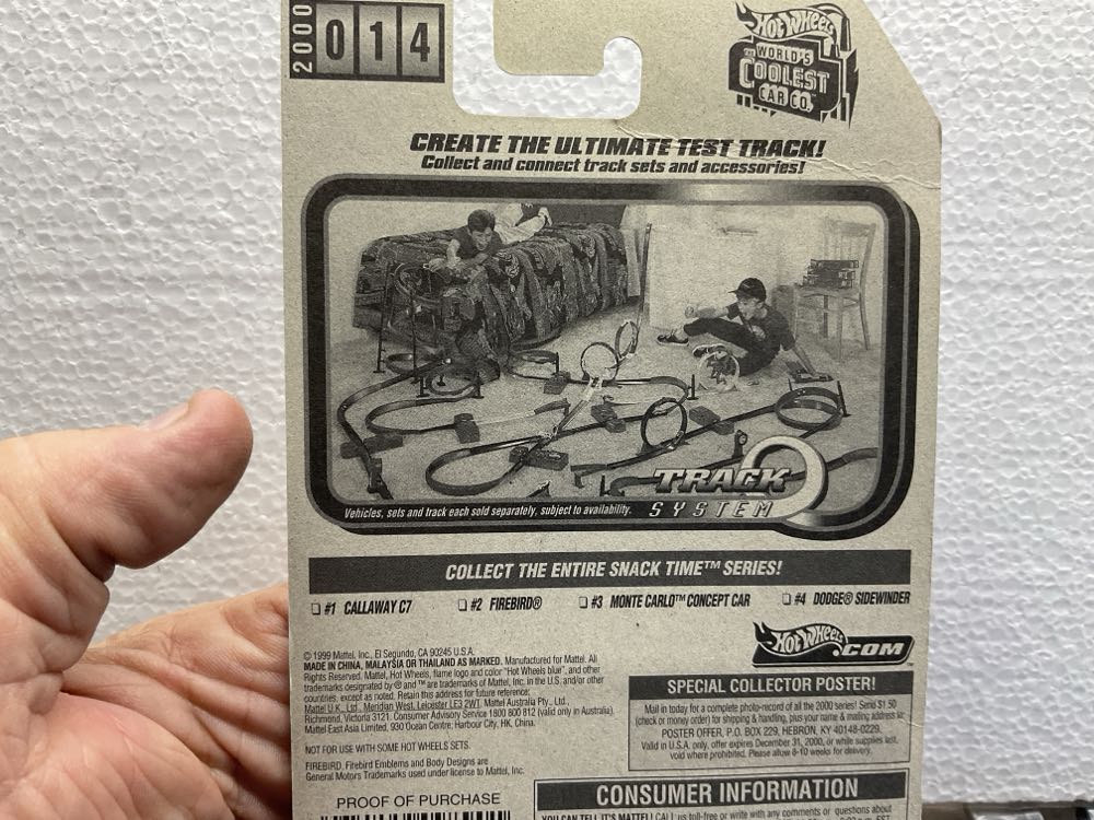 Firebird - Snack Time Series 2000 toy car collectible - Main Image 2