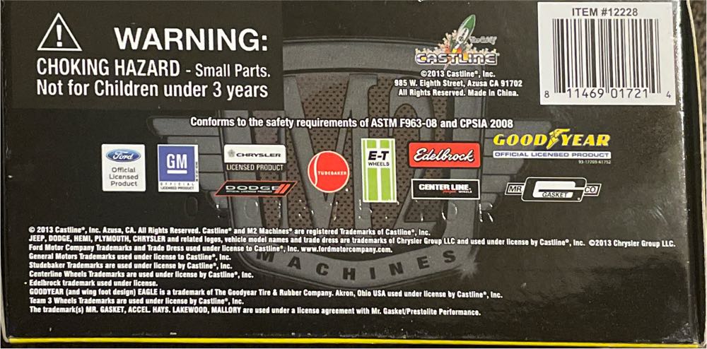 1957 Chevy BelAir - Auto Drivers toy car collectible - Main Image 3