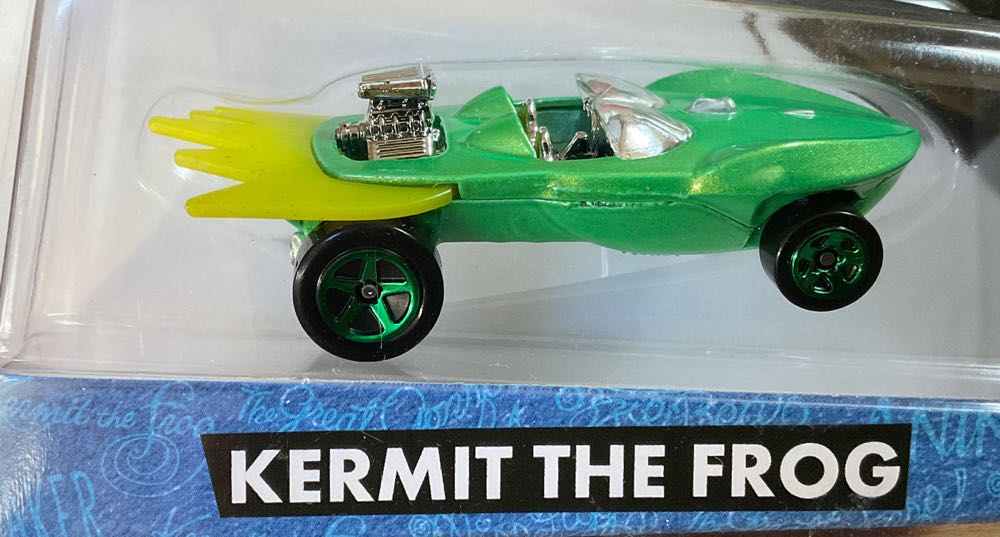 *’Muppets’: ”Kermit”, Green - Hot Wheels: Character Cars - Muppets toy car collectible - Main Image 2